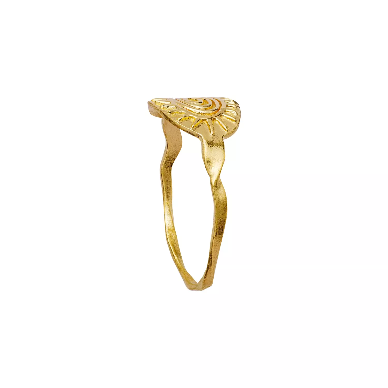 Maanesten Nadja Ring 18 kt. Forgyldt Sølv 4798A