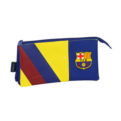 Estojo triplo para o segundo uniforme do FC Barcelona
