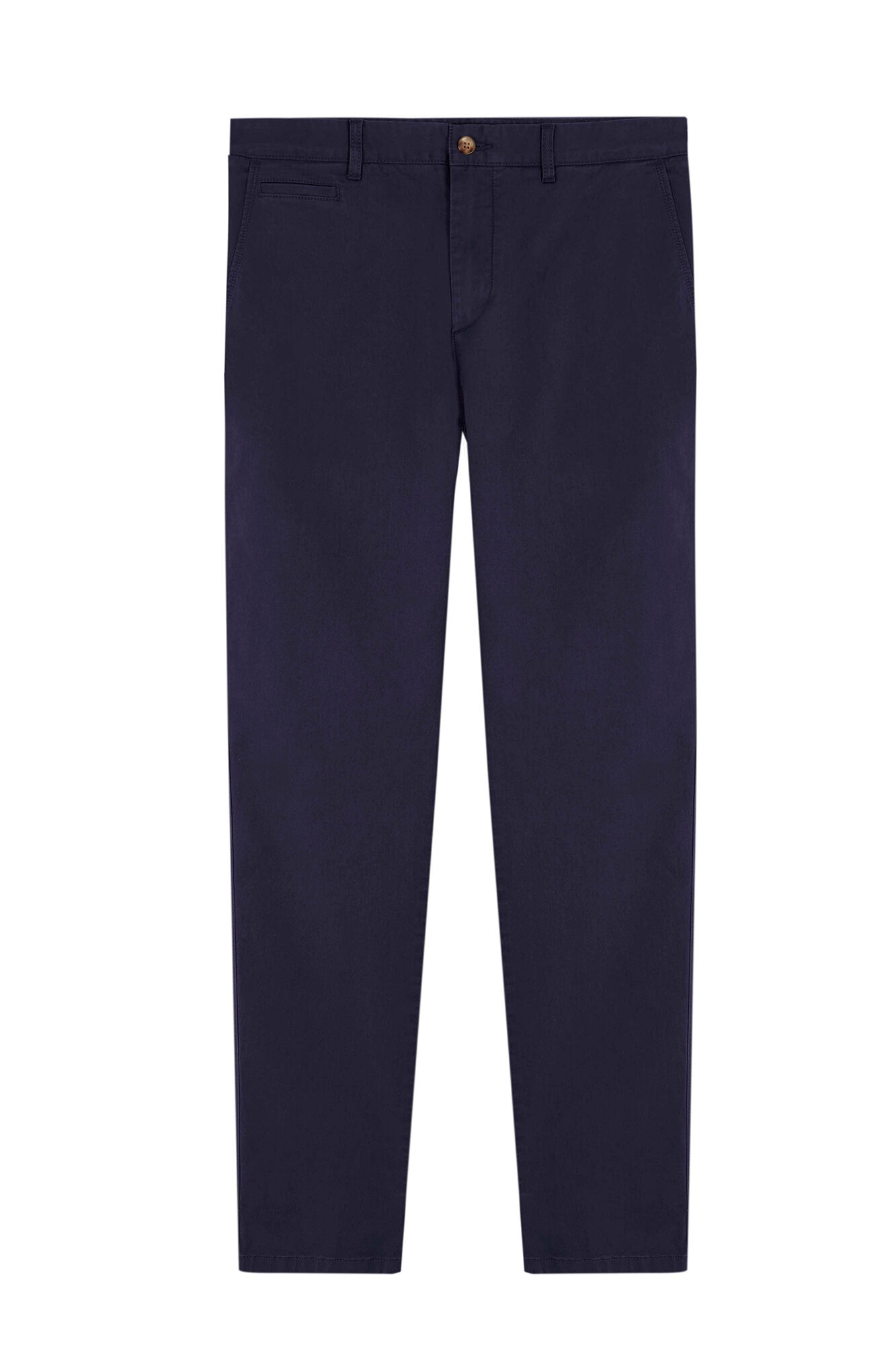 Calça chino estampada de corte regular