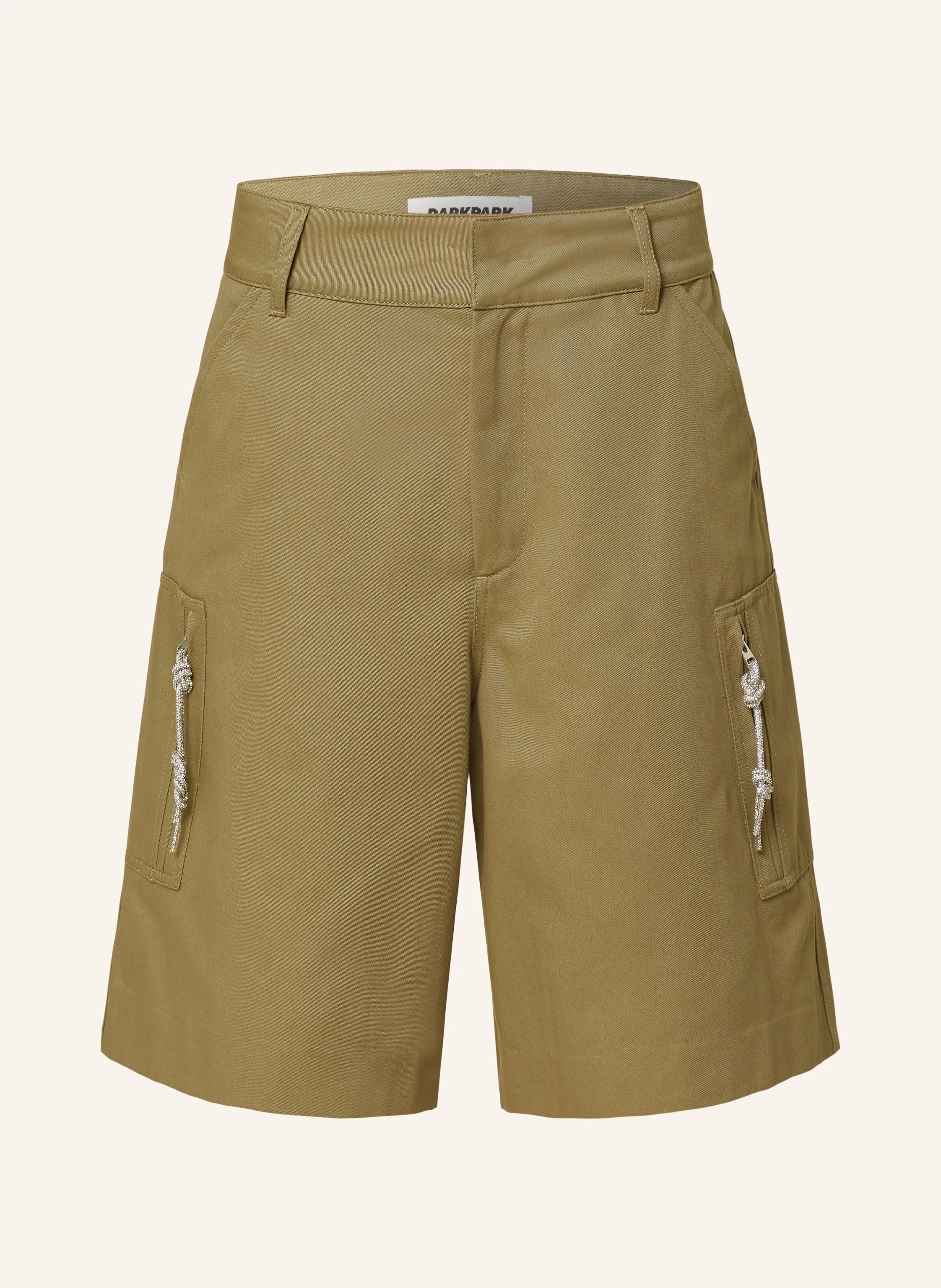 DARKPARK Cargoshorts NINA mit Schmucksteinen