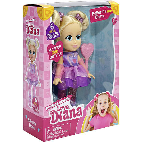 Love Diana Ballerina dukke - 15 cm