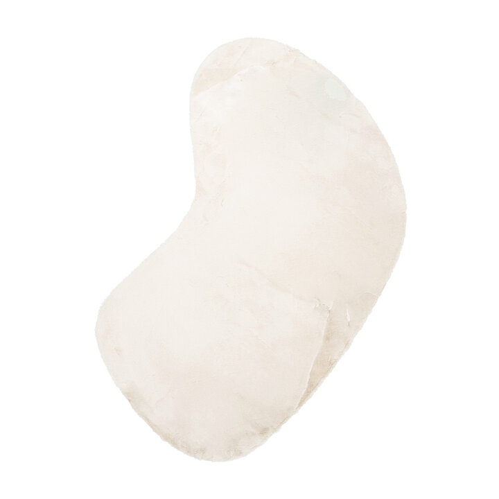 Zacht hoogpolig vloerkleed - Comfy Supreme Ripple Creme