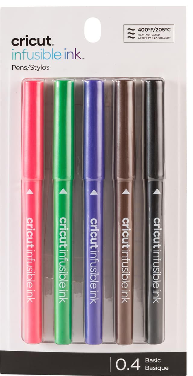 Cricut Basic overførende blækpenne med tynde spidser 0,4 (5-pak)