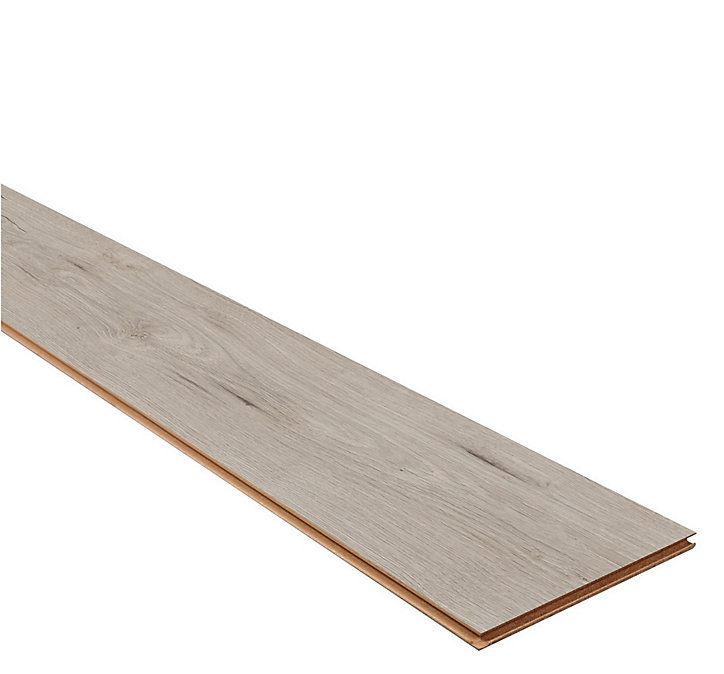Stratifié Claymono décor chêne naturel L.138,3 x l. 19,3 cm x Ép. 8 + 2 mm GoodHome