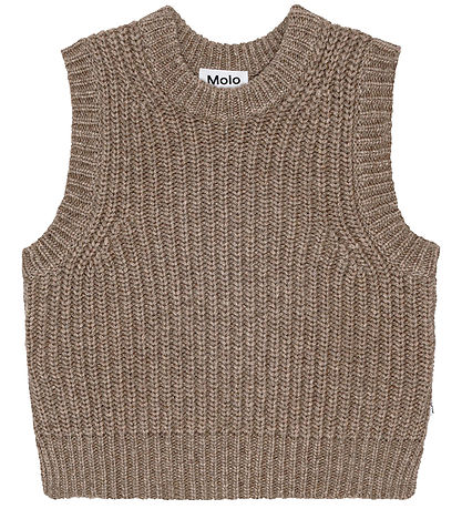 Molo Weste - Wolle/Acryl - Gilberte - Brown Sugar