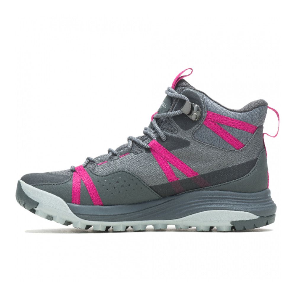 Merrell SIREN 4 MID GTX - Chaussures randonné Femme granite