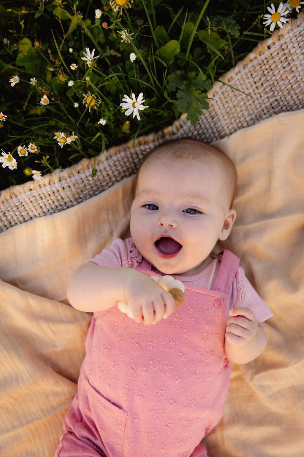 Quapi baby tuinbroek DARA roze
