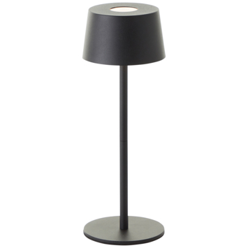 Brilliant USB oplaadbare tafellamp Jona 2W zwart