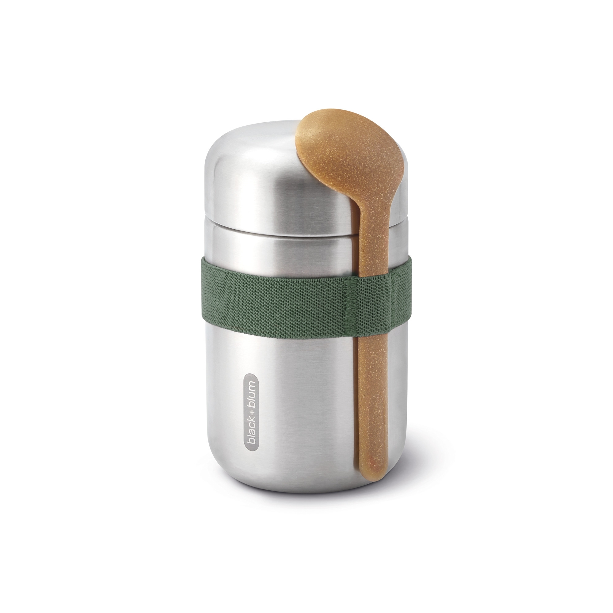 Black and Blum Food Flask Thermobecher 400 ml olive