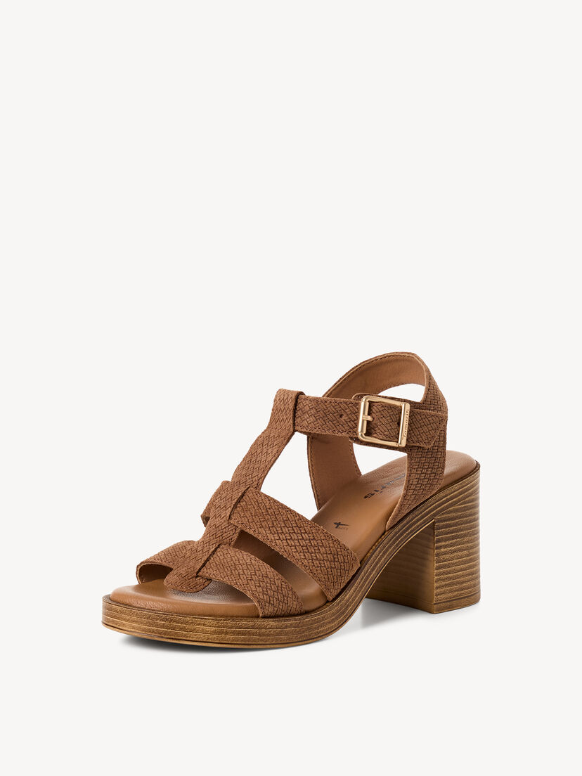 Leren Sandaaltje - bruin
