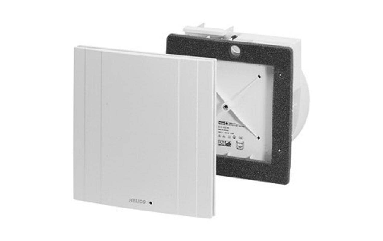 Ventilatoreinsatz mit Fassade und Nachlauf VEZ100, Weiss<br>Ventilatoreinsatz mit Fassade und Nachlauffunktion