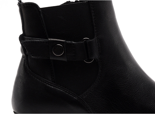 Paula urban boots bottine talons femme 131320 noir