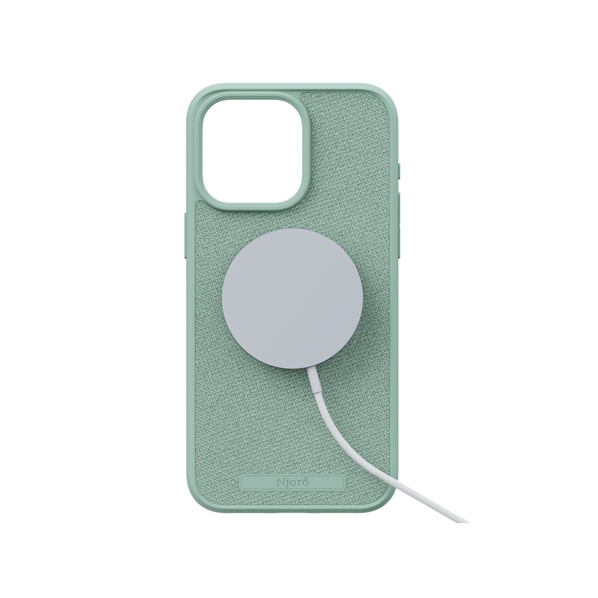 iPhone 15 Pro Max MagSafe Fabric Hardcase Hülle (NA54FA13) - Türkis