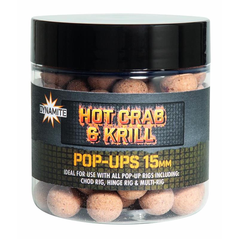 Bouillette Flottante Dynamite Baits Hot Crab & Krill