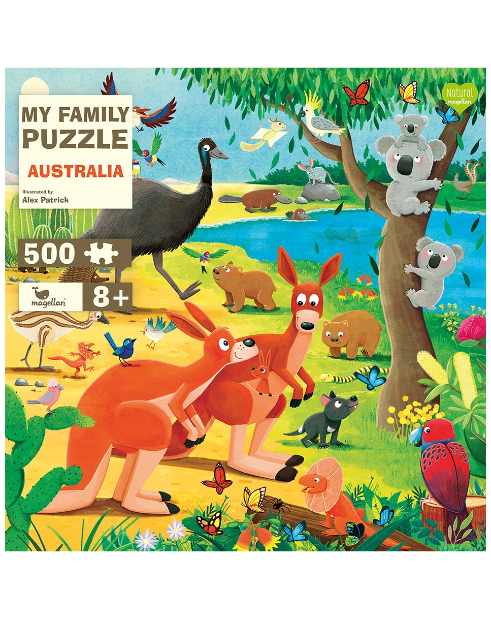Puzzle MY FAMILY PUZZLE - AUSTRALIA 500-teilig