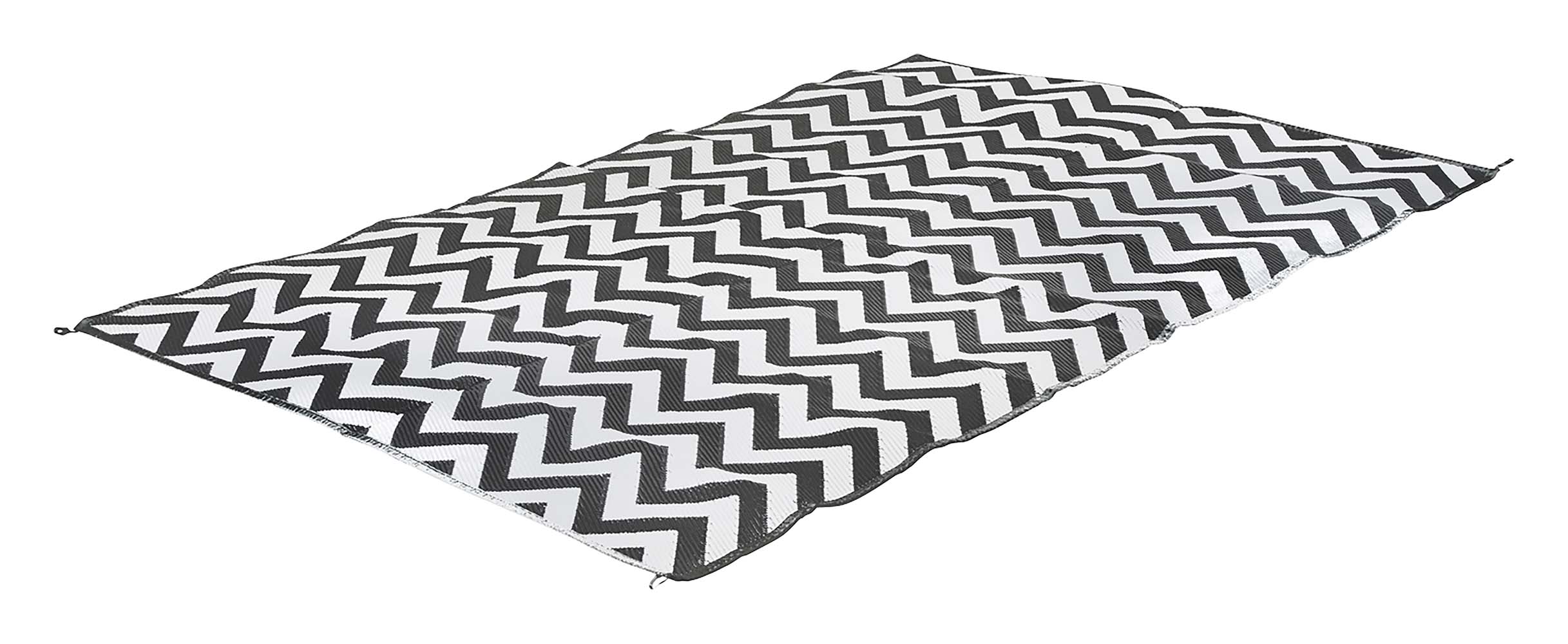 Bo-Camp Wave 350 x 270 cm Chill mat - Zwart / wit