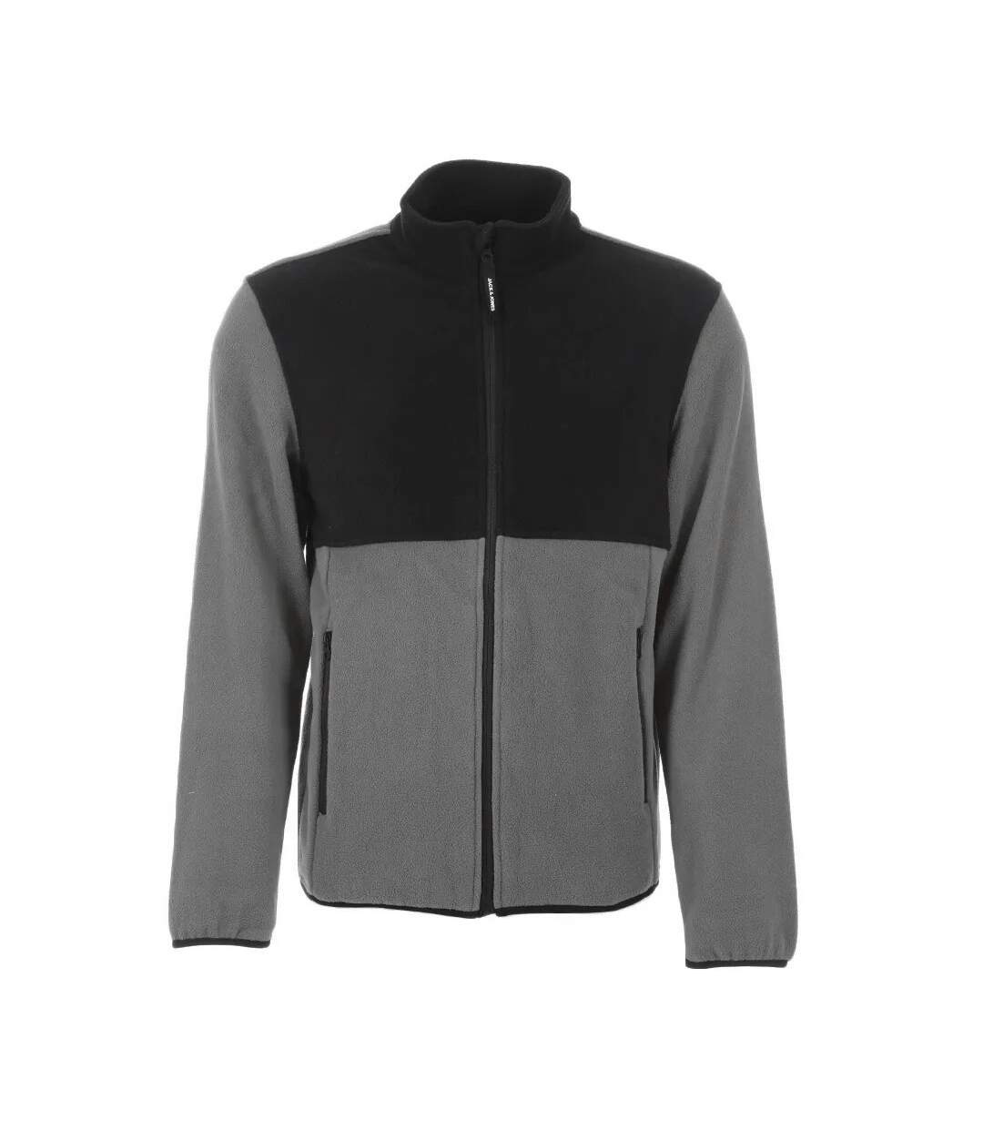 Veste Polaire Grise Homme Jack & Jones Hype Fleece Collar