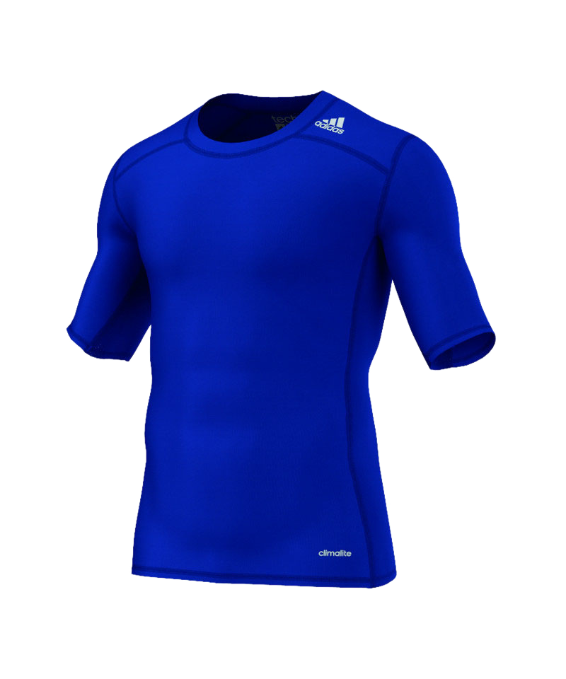 adidas Tech Fit Base Tee Kurzarmshirt Dunkelblau