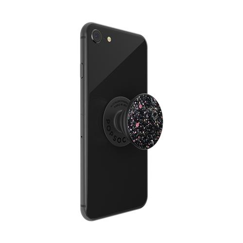 PopGrip Premium Finger Griff Halterung (Austauschbarer Top) für Smartphones / Tablets (800498) - Sparkle Black