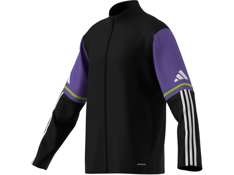adidas Jacket Training SQ25 XXXL, Lila/Schwarz Trainingsanzug-Oberteil