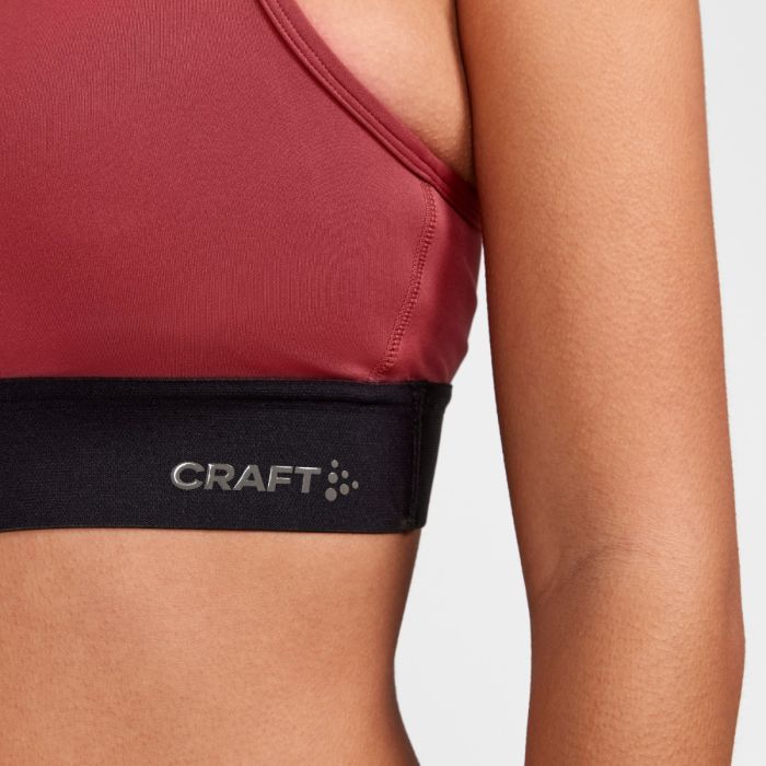 Craft Dame BH Training Bra Padded Rød
