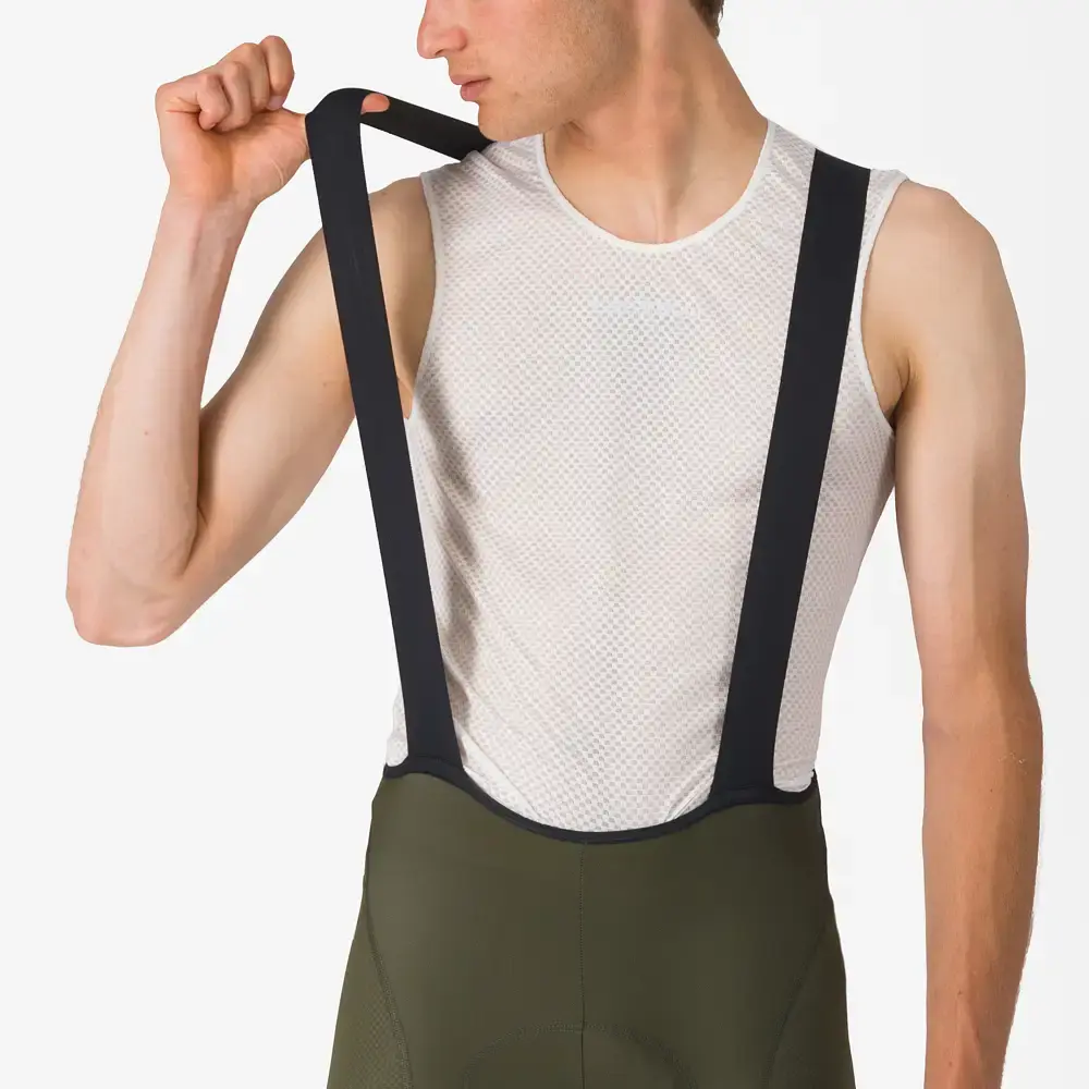 Castelli Competitizone 2 Fietsbroek Kort Donkergroen Heren