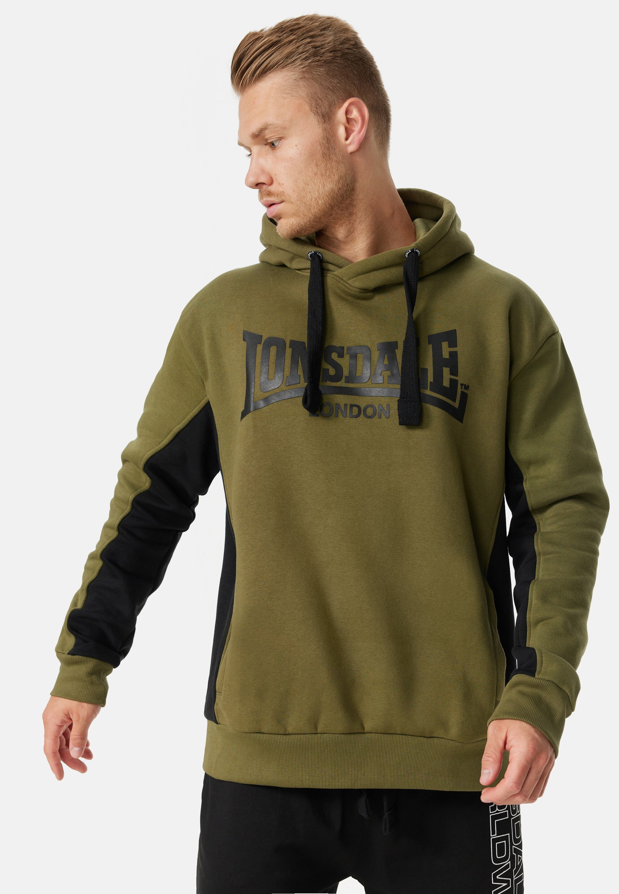 Lonsdale Herren Kapuzensweatshirt normale Passform BALMULLO