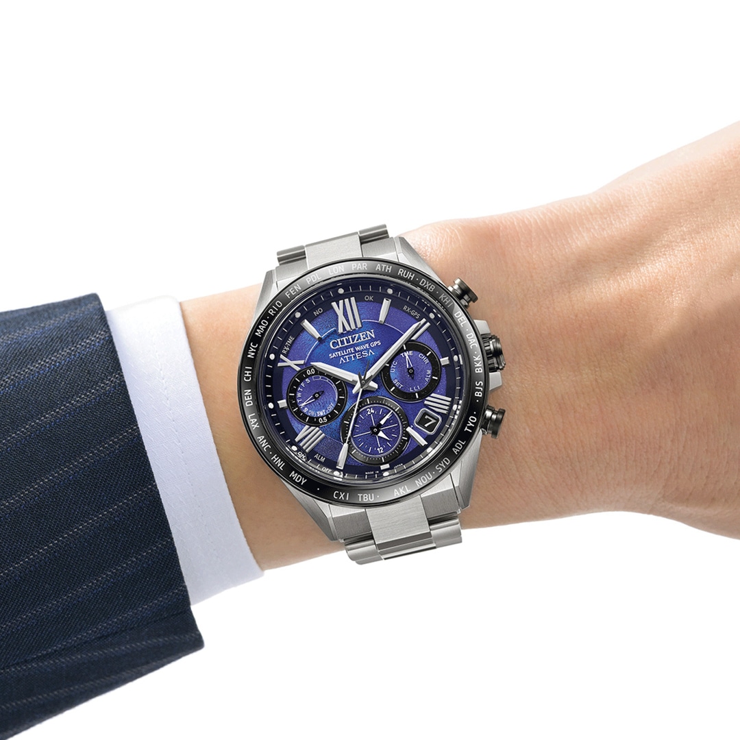 Citizen Attesa Unite with Blue Limited Edition