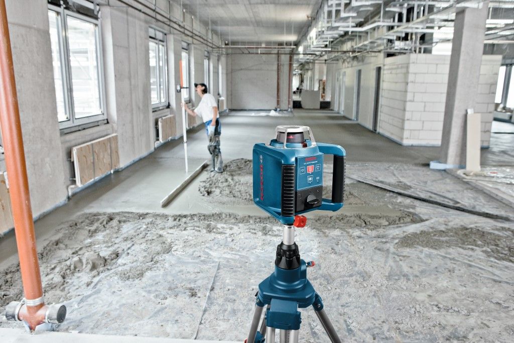 Bosch GRL 300 HVG set Rotatielaser groen (in Koffer) - 0601061700