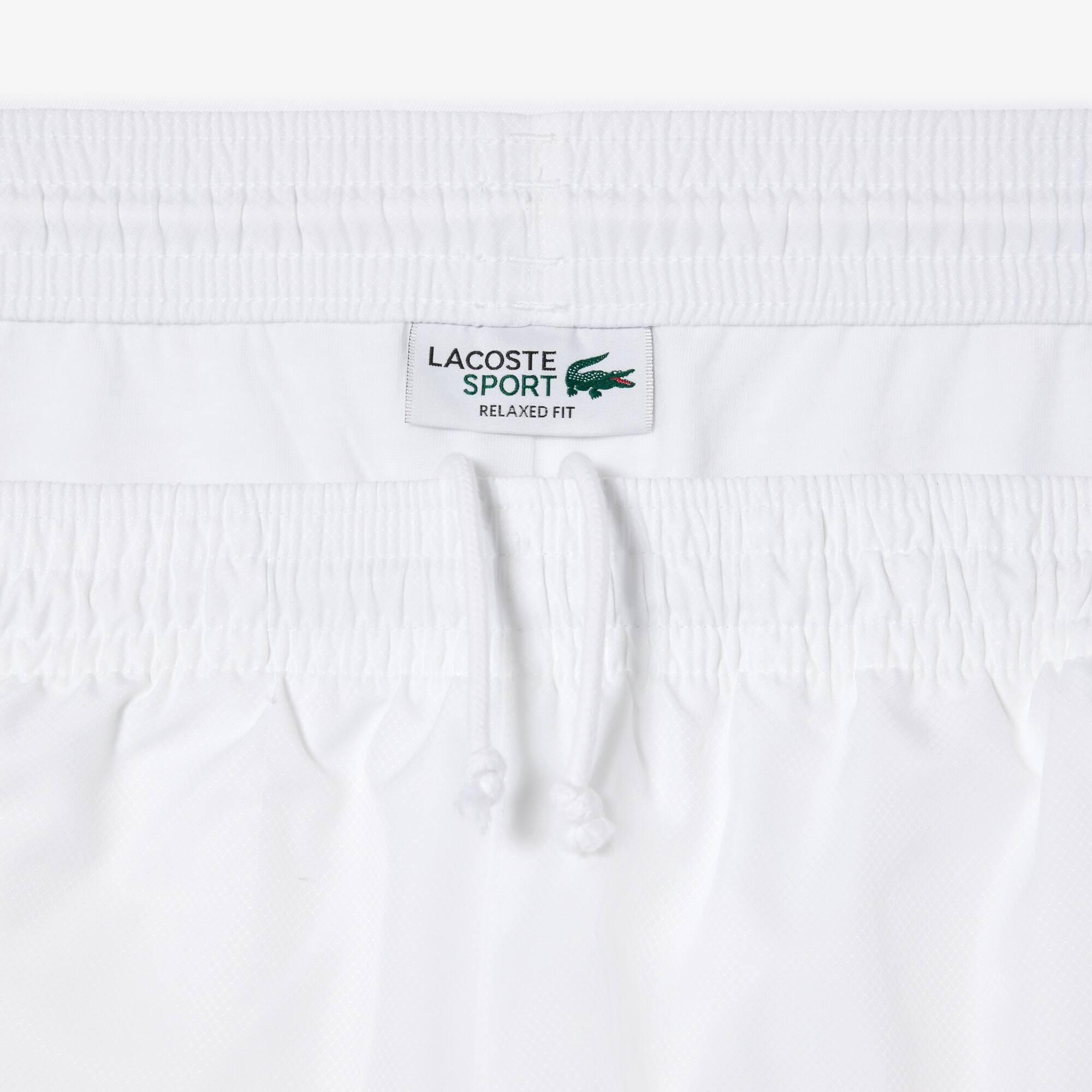 Short léger Lacoste SPORT à empiècements color-block Shorts - Blanc - Lacoste - Homme