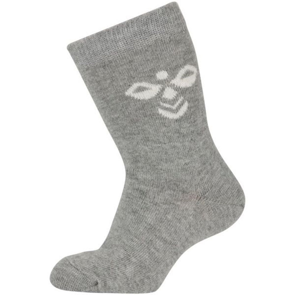 Sutton Socks Grey Melange - Hummel → Luksusbaby.dk