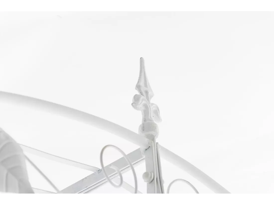 Arche à rosiers - Métal & Métal - Blanc - Emma