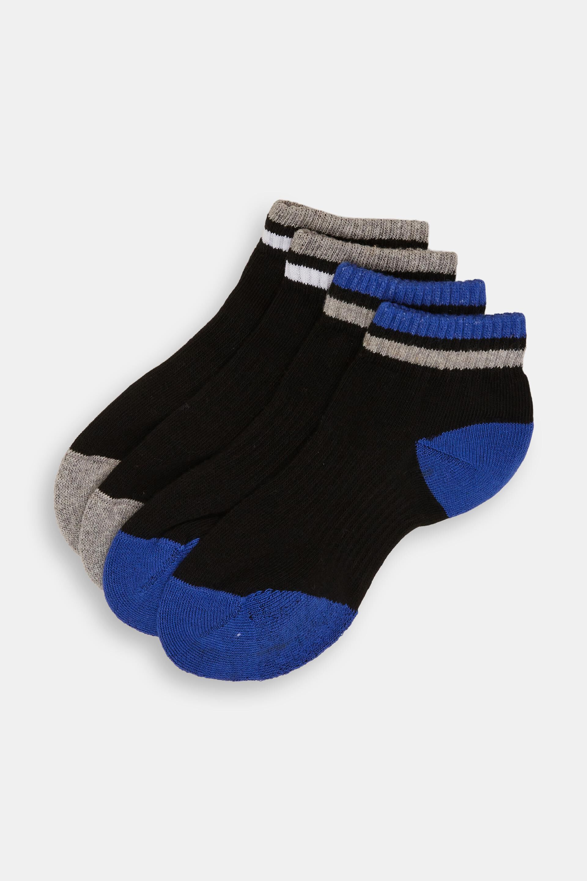 Lot de 2 chaussettes de sport aux touches colorées