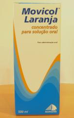 Movicol Laranja, 500 mL x 1 conc sol oral