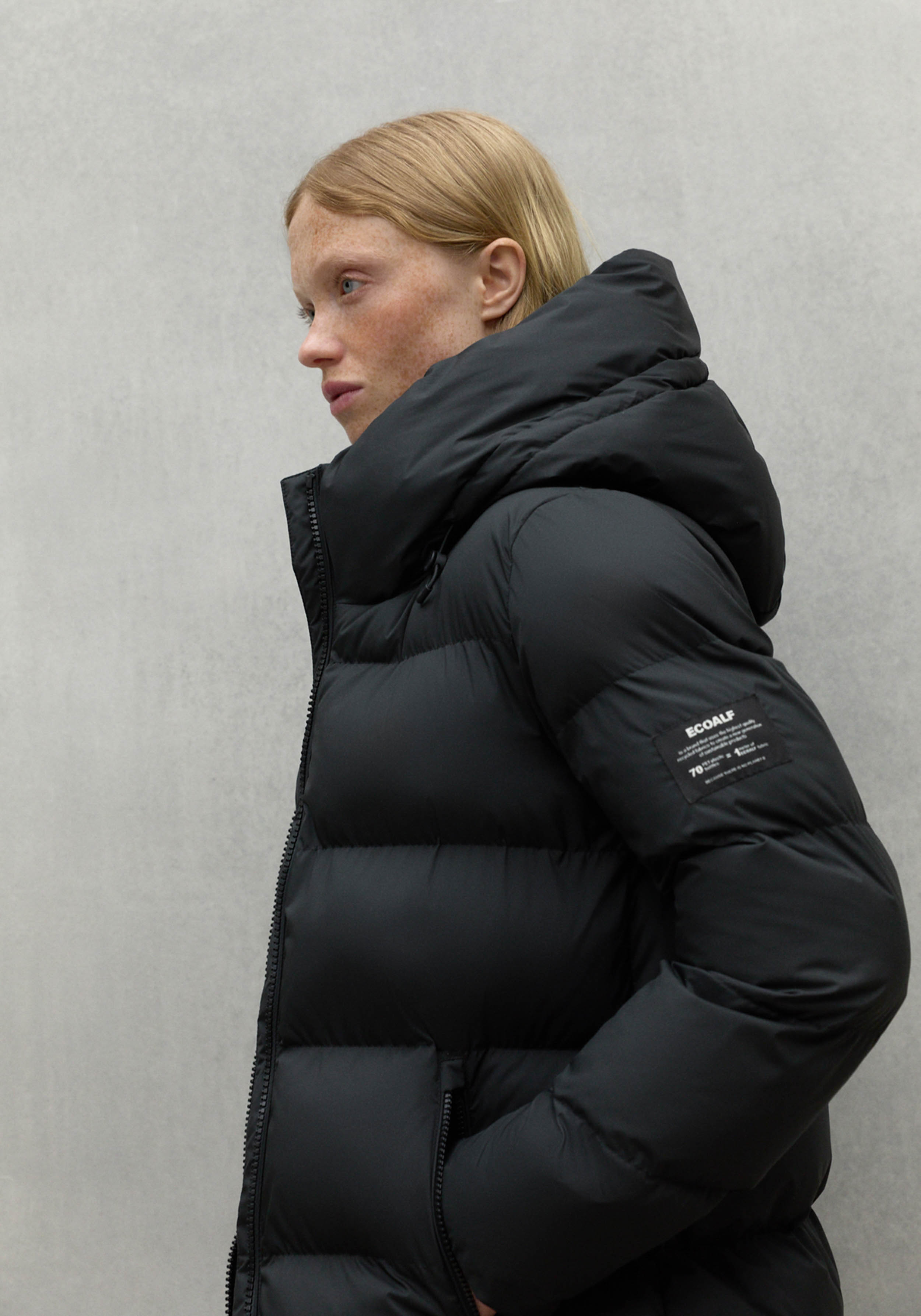 Ecoalf Puffermantel Manlie Black