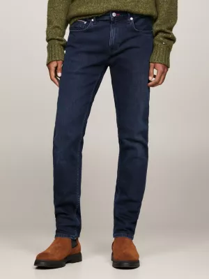 Calça jeans reta ajustada Denton