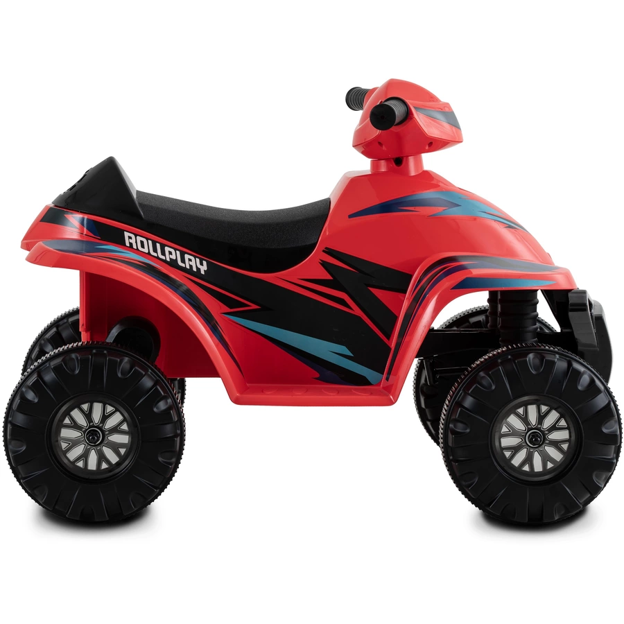 ROLLPLAY ATV Mini Quad Racing 6V red Kinderfahrzeug bis 2 kmh inkl. Ladegerät Rot Rot
