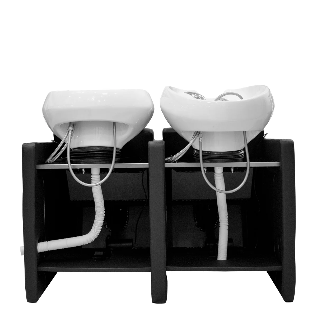 Bac Adrien 2 places Massage Air Dos Lève-jambes électriques Cuvette Bl