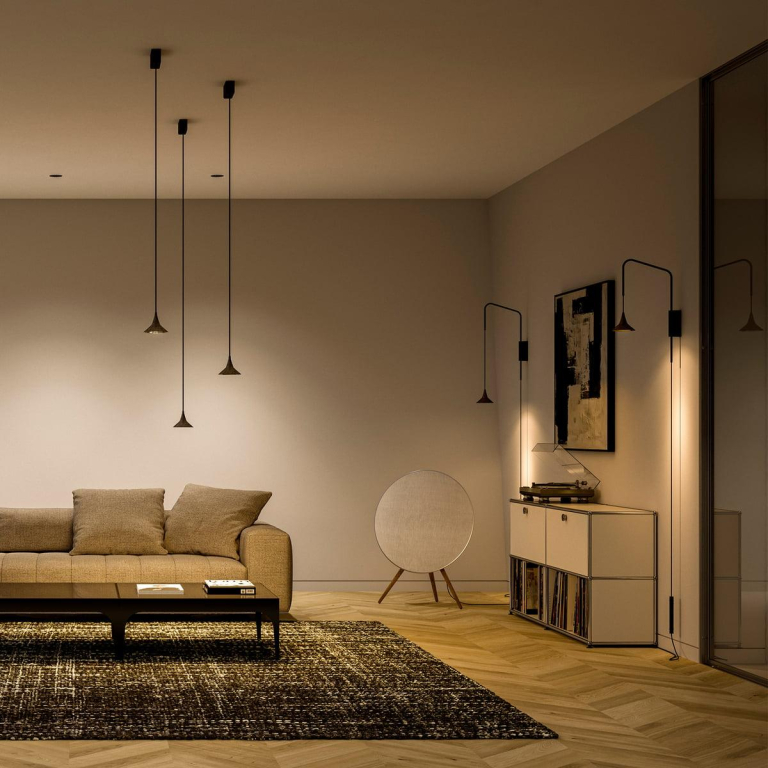 Artemide Unterlinden wandlamp LED 2700K aluminium