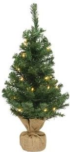 Everlands Mini Kunstkerstboom Imperial Pine 75cm - Met LED Verlichting