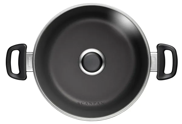 Scanpan 6,5 l/26 cm gryde m. låg - Classic Induction