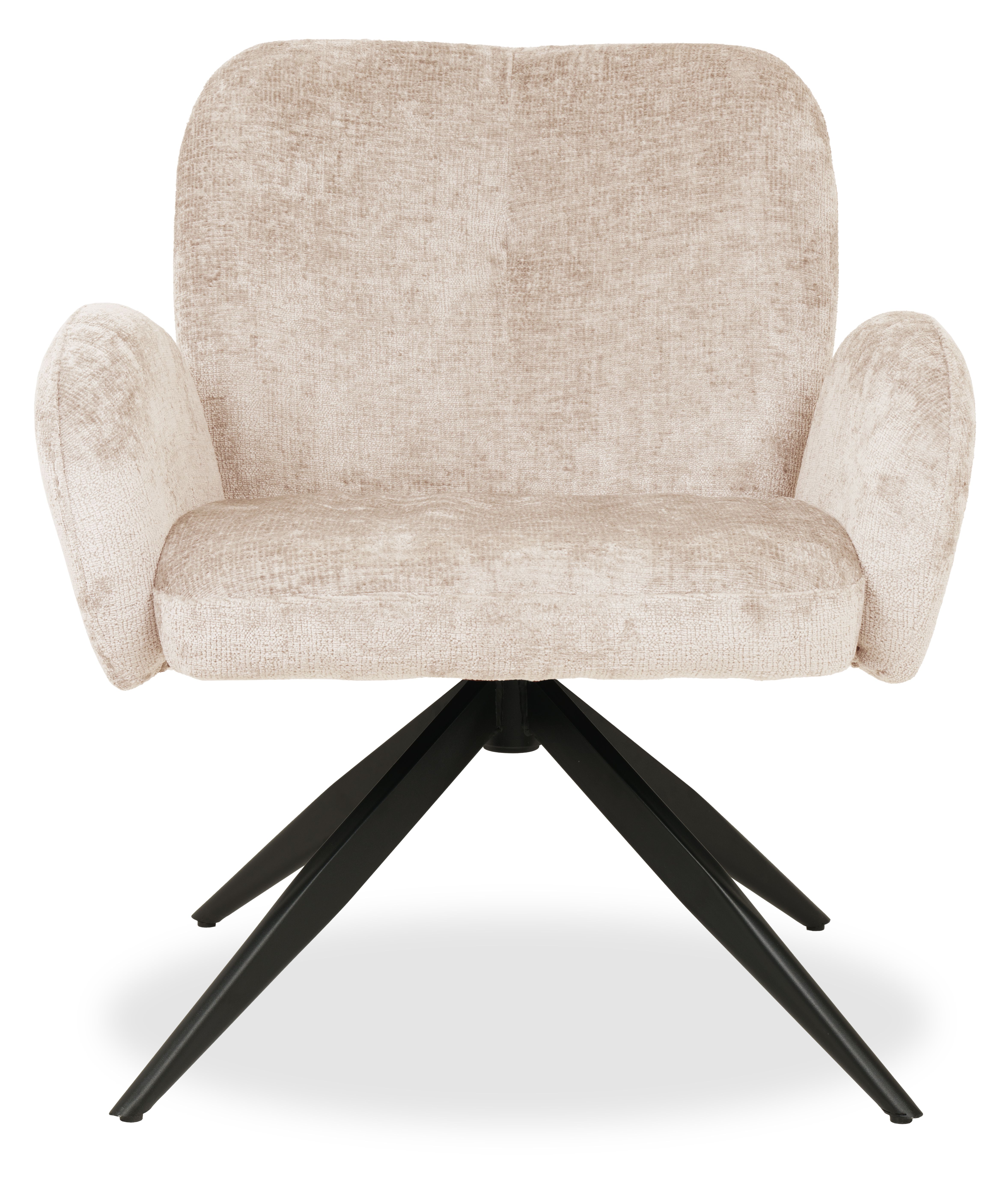 Draaifauteuil Ivory Bobby B58.5 x D63 x H84.5 cm