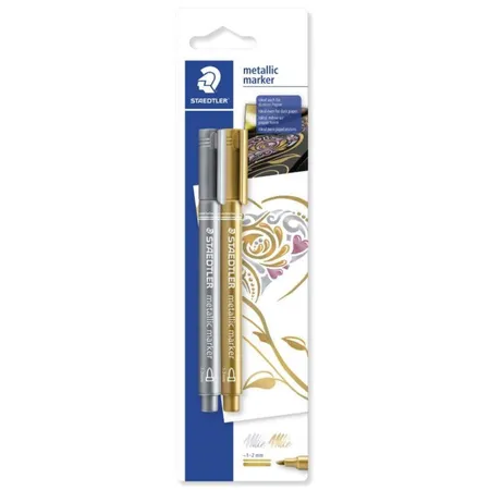 STAEDTLER® 8323 Metallic Marker, 2 Stück