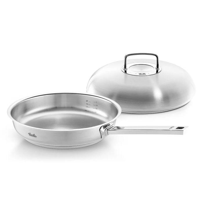 Fissler Original-Profi Collection® Stielpfanne 28cm mit Hochraumdeckel ohne Novogrill®