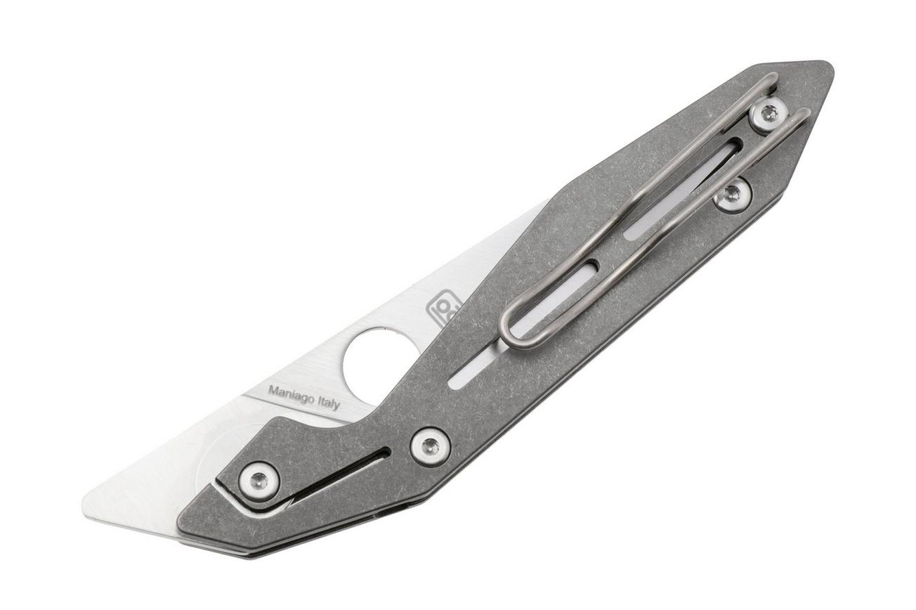 Spyderco NAND C270TIP Böhler M398, Titanium, slipjoint zakmes, Paul Alexander design