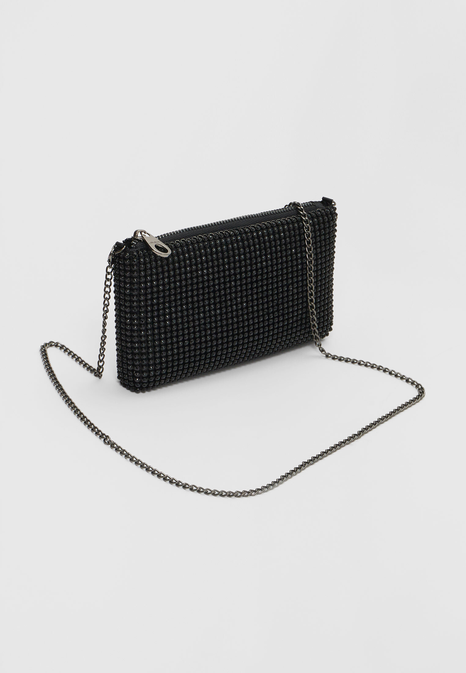 Bolsa pequena com strass