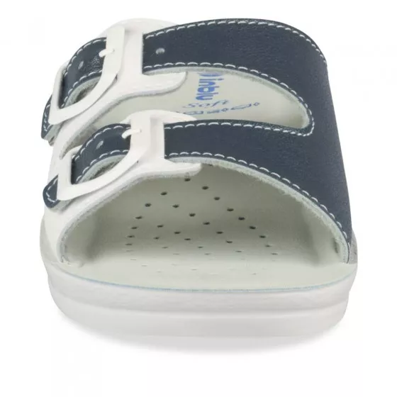 Mules BLANC INBLU