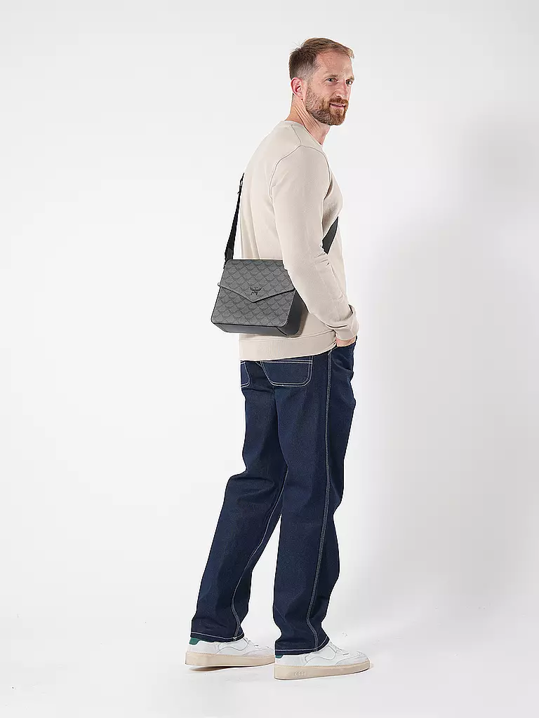 MCM Tasche - Umhängetasche HIMMEL  grau