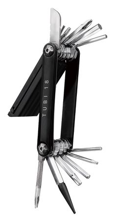 TUBI 18 Tubeless-Multitool, 18 Funktionen  black  18 Funktionen