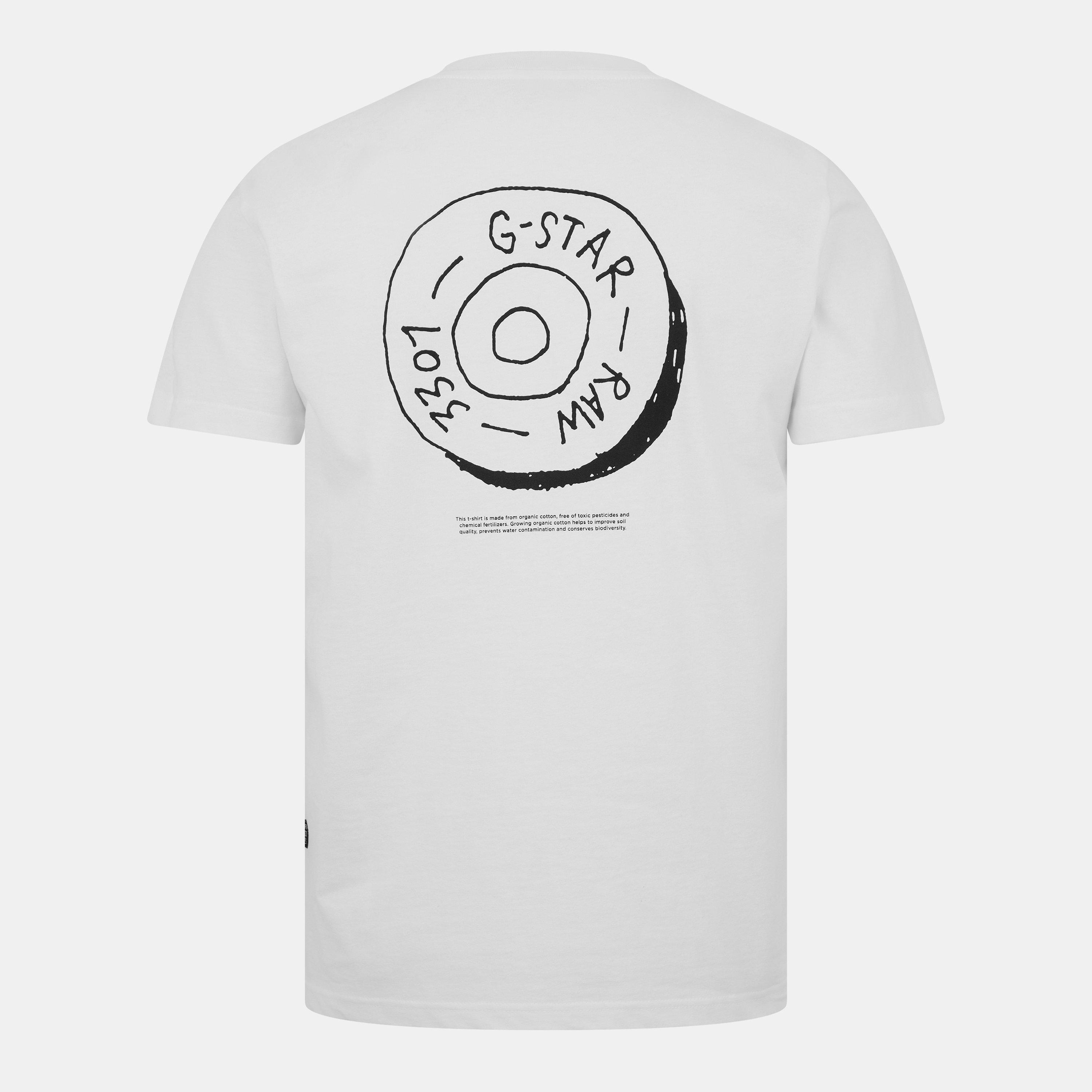 G Star Button Illustration T Shirt